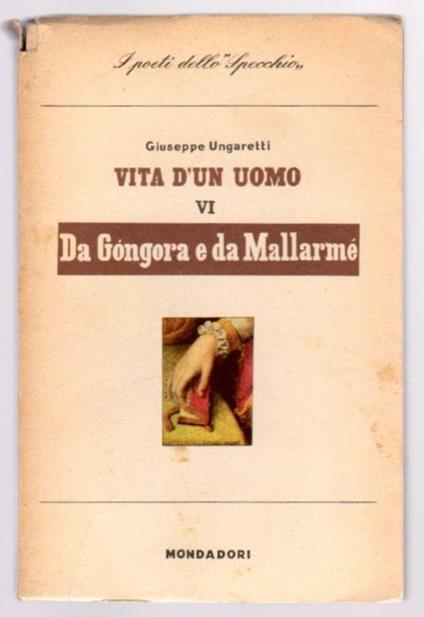 Da Gòngora e da Mallarmé - Giuseppe Ungaretti - copertina