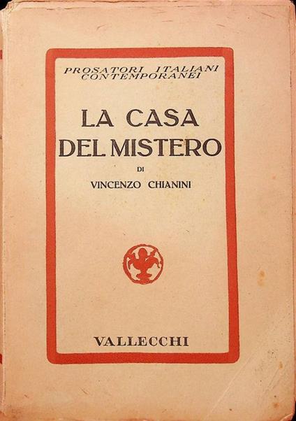casa del mistero - Vincenzo Chianini - copertina