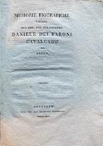 Memorie biografiche intorno all'imp. reg. colonnello Daniele dei Baroni Cavalcabò di Sacco