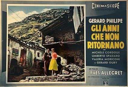 Gerard Philipe in Gli anni che non ritornano - copertina