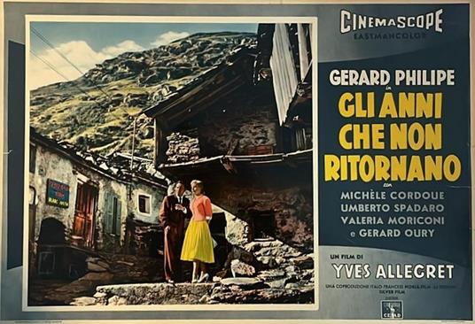 Gerard Philipe in Gli anni che non ritornano - copertina