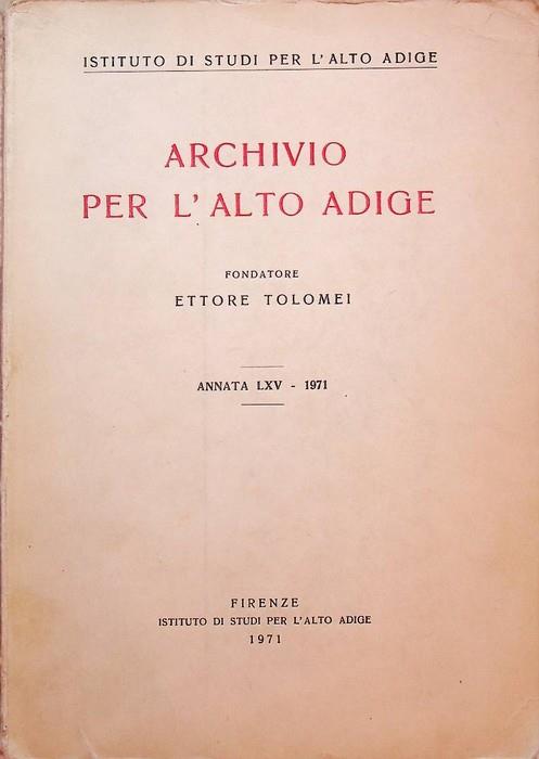 Studio Bibliografico Adige