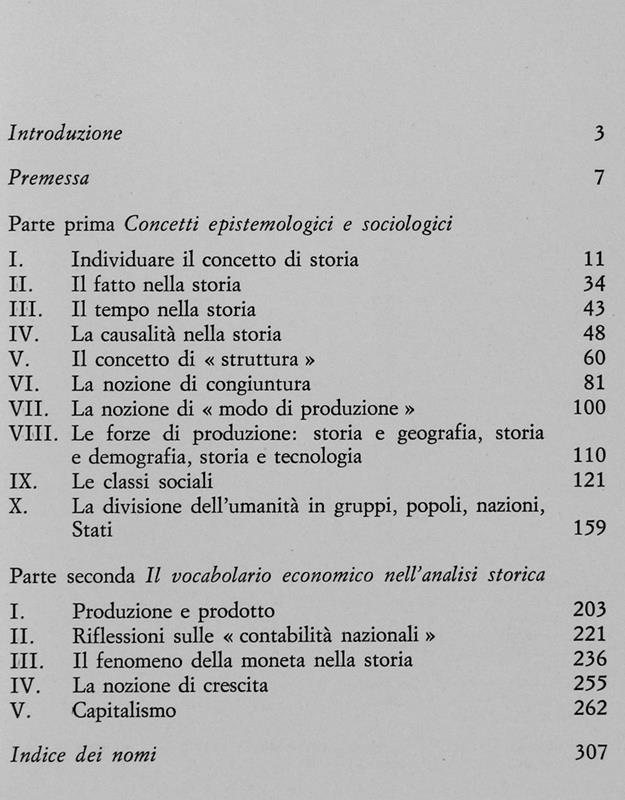 Le PAROLE DELLA STORIA. Introduzione al vocabolario e all'analisi storica