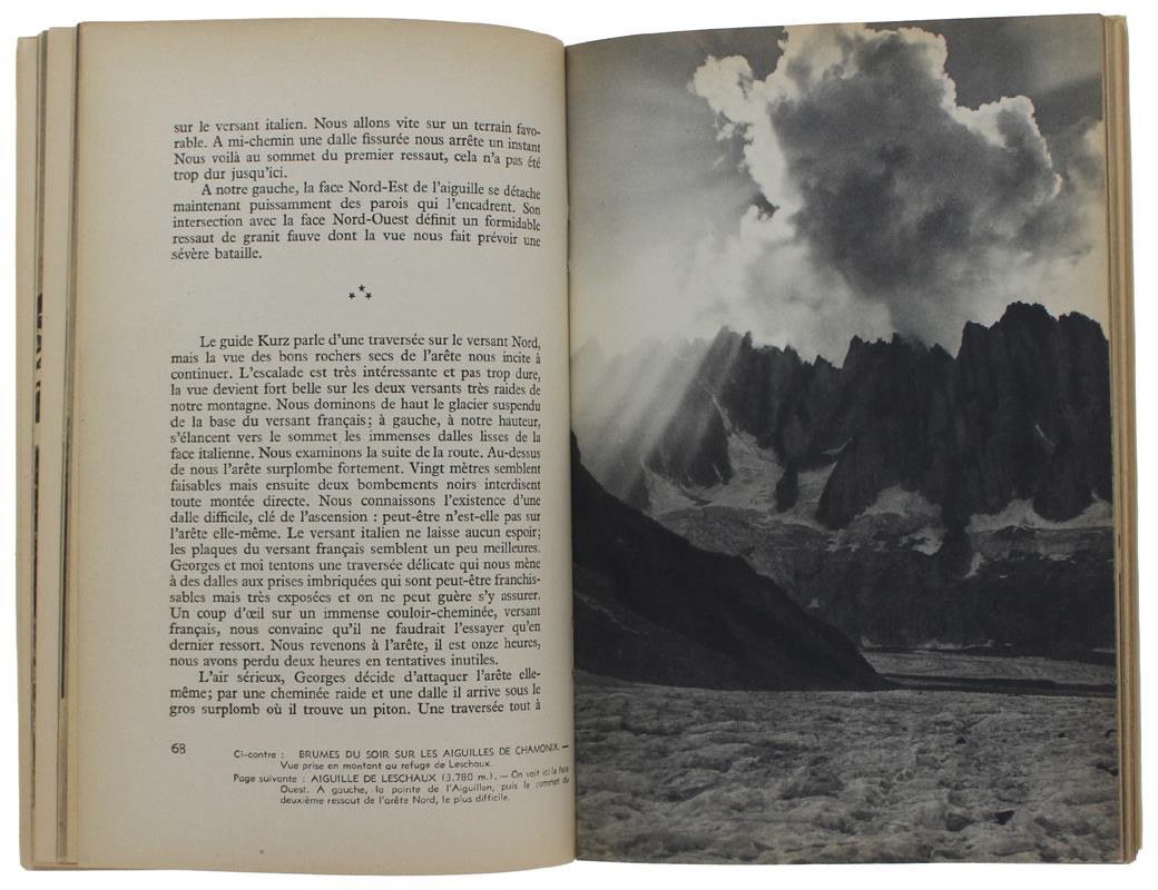 DE L'EIGER A L'IHAREN.  Illustré de photographies de l'auteur