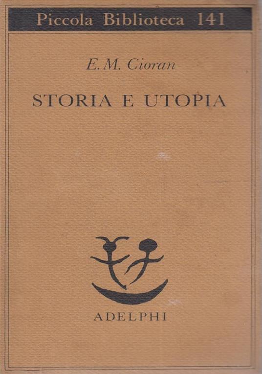 Storia E Utopia - copertina