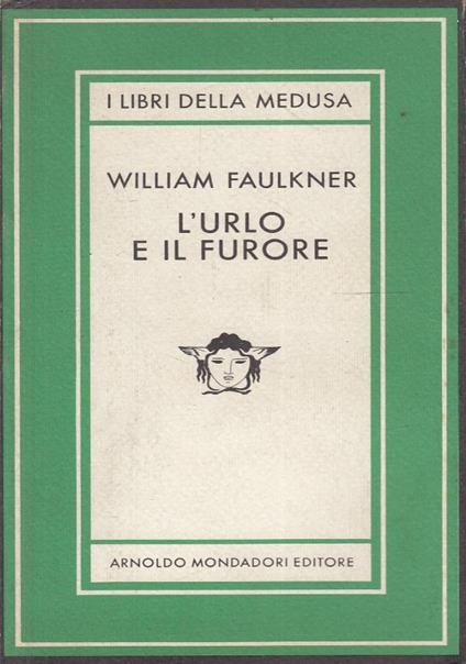 L' urlo e il furore - William Faulkner - copertina