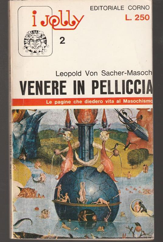 Venere in pelliccia - Leopold von Sacher Masoch - copertina