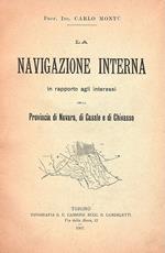 navigazione interna in rapporto agli interessi della Provincia di Novara