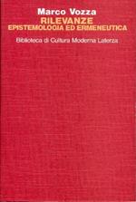 Rilevanze Epistemologia Ed Ermeneutica