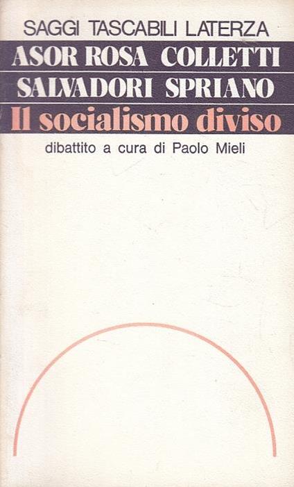 Socialismo Diviso - copertina