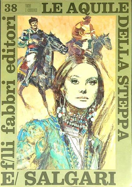 Aquile Della Steppa - Emilio Salgari - copertina
