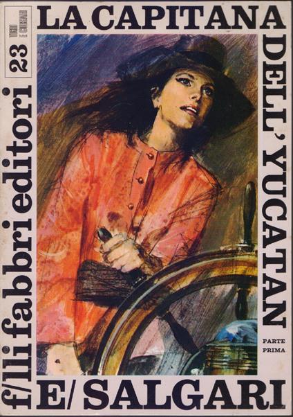 Capitana Dell'Yucatan - Emilio Salgari - copertina