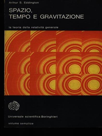 Spazio Tempo E Gravitazione - copertina