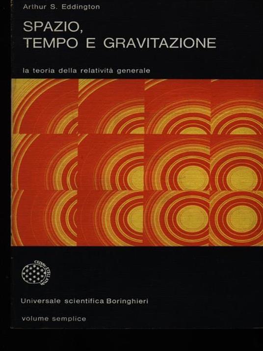 Spazio Tempo E Gravitazione - copertina