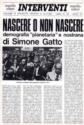 Nascere O Non Nascere - Simona Gatto - copertina
