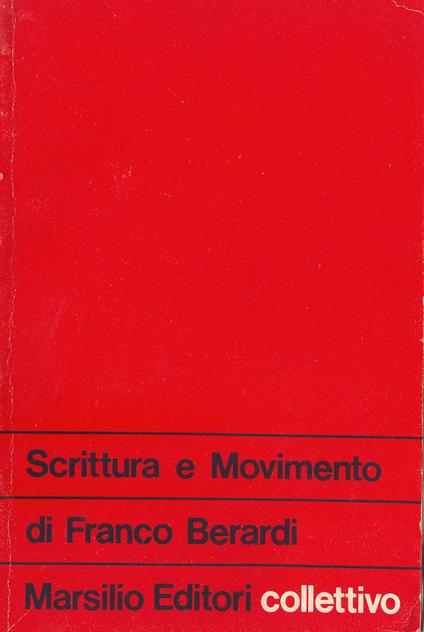 Scrittura E Movimento - Berardi - copertina
