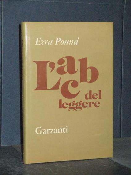 Abc Del Leggere - Ezra Pound - copertina