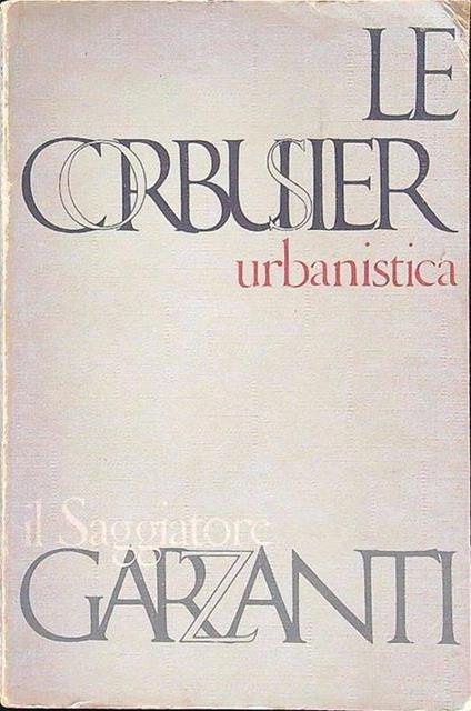 Urbanistica - Le Corbusier - copertina