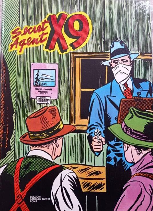 Secret Agent X-9 1944/1947 - copertina