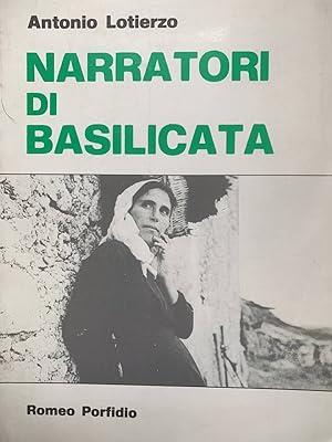 Narratori Di Basilicata - Antonio Lotierzo - copertina