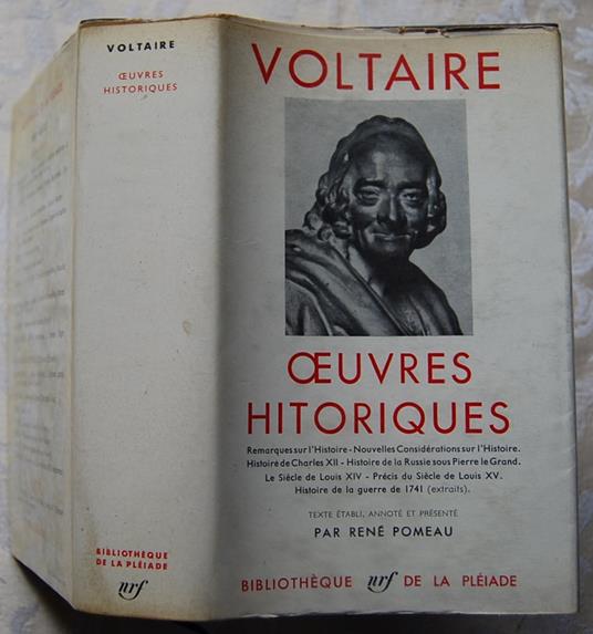 Oeuvres Historique - Voltaire - copertina