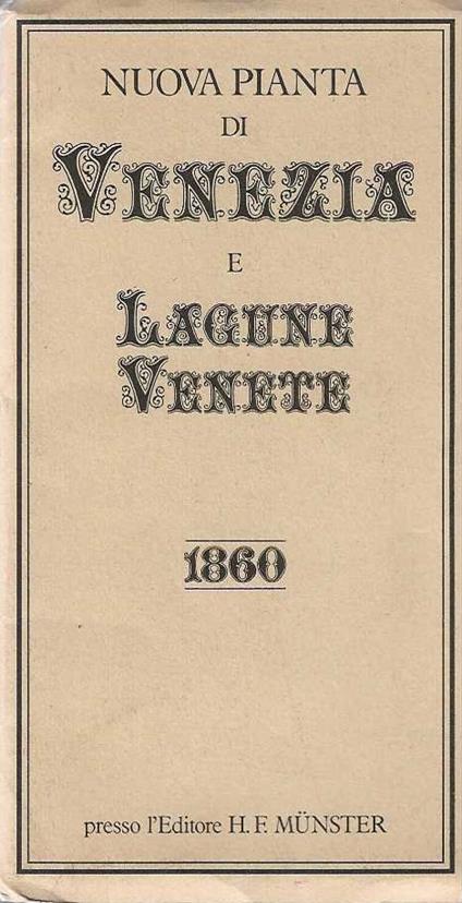 Nuova Pianta di Venezia e Lagune Venete - copertina