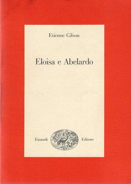 Eloisa e Abelardo - Étienne Gilson - copertina