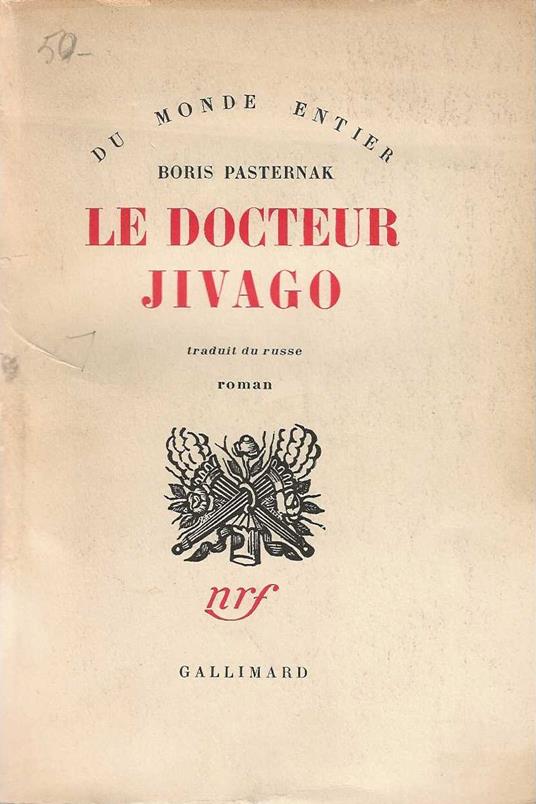 Le docteur Jivago - Boris Pasternak - copertina