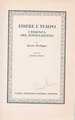 Essere e Tempo, l'essenza del fondamento