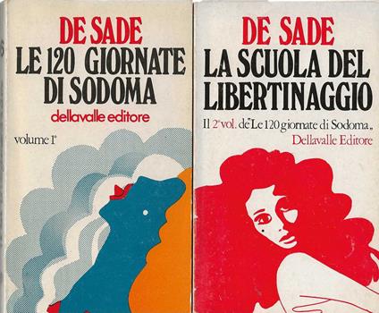 Le 120 giornate di Sodoma. La scuola del libertinaggio - François de Sade - copertina