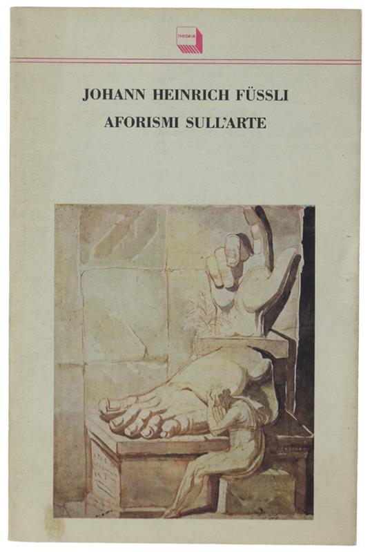 Aforismi Sull'Arte - Johann H. Füssli - copertina