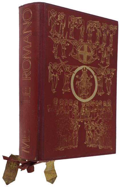 Messale Romano Riformato A Norma Dei Decreti Del Concilio Ecumenico Vaticano Ii E Promulgato Da Papa Paolo Vi - copertina