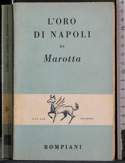 L' oro di Napoli - Marotta - copertina