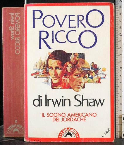 Povero ricco - Irwin Shaw - copertina