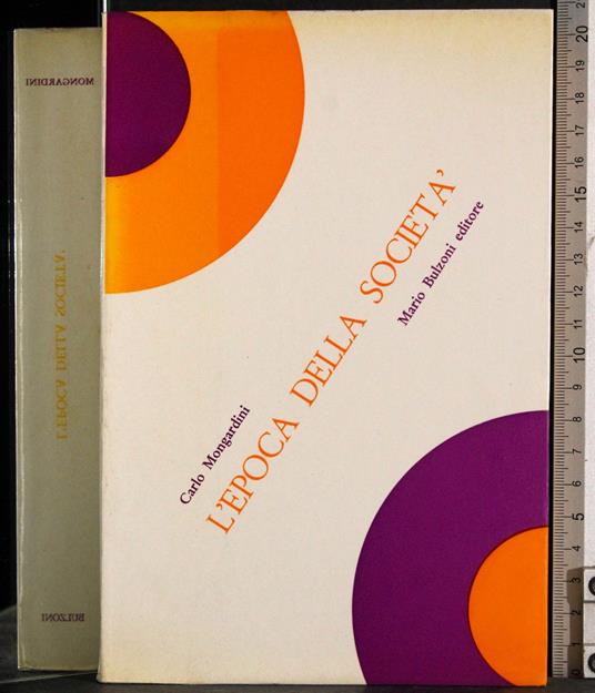 L' epoca della società - Carlo Mongardini - copertina