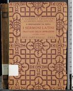 Sermoni latini trattato ispirazioni. Vol 1