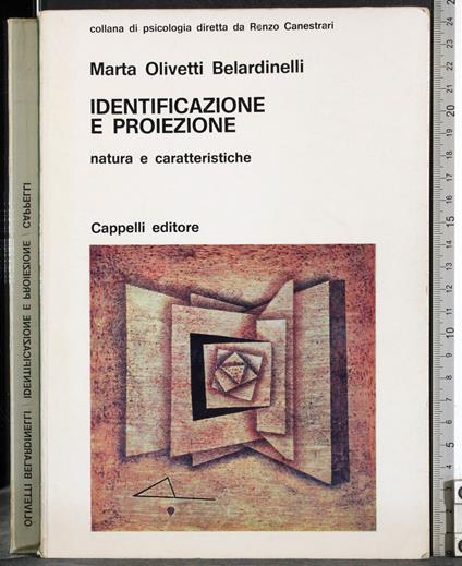 Identificazione e proiezione - Marta Olivetti Belardinelli - copertina