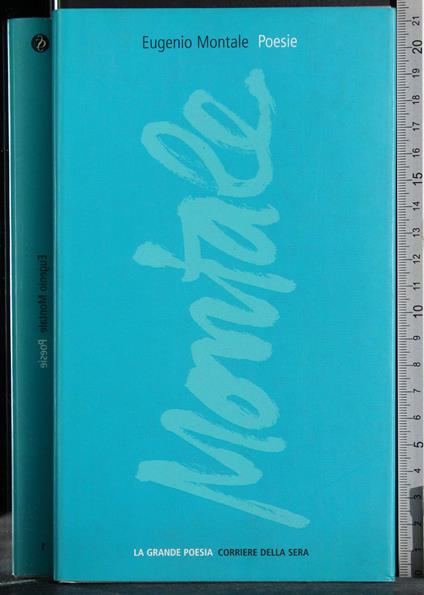 Poesie - Eugenio Montale - copertina