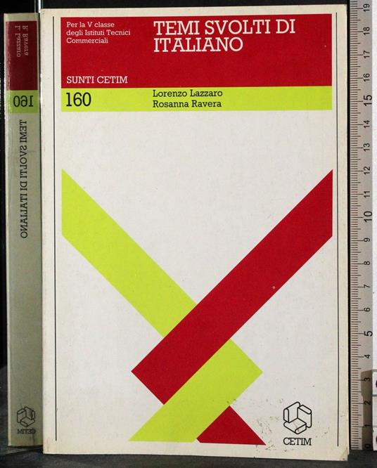 Temi svolti di italiano - copertina