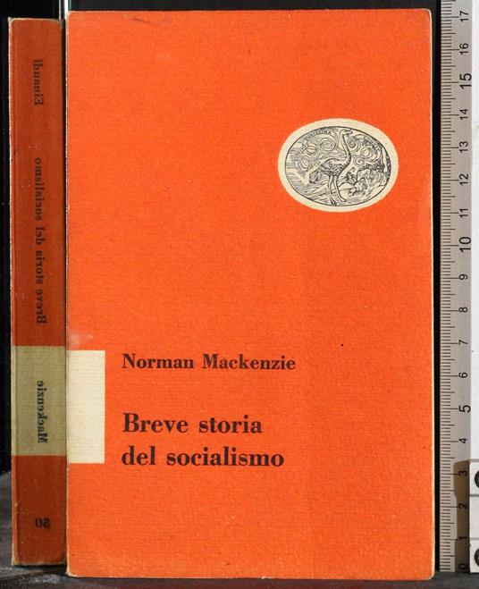Breve storia del socialismo - Norman Mackenzie - copertina