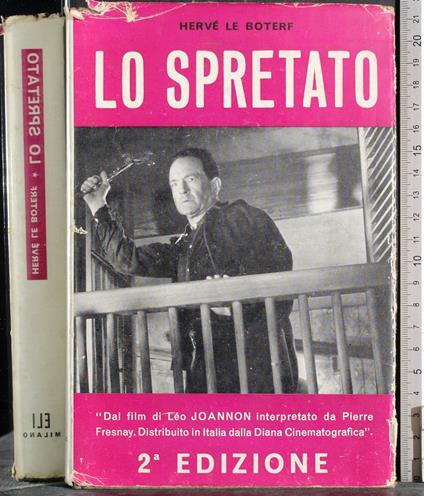 Lo spretato - Hervé Le Boterf - copertina