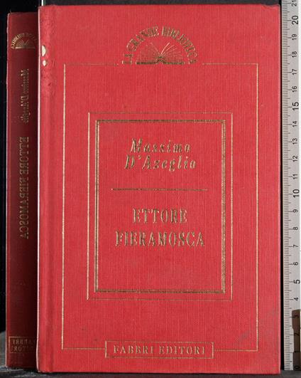 Ettore Fieramosca - Massimo D'Azeglio - copertina