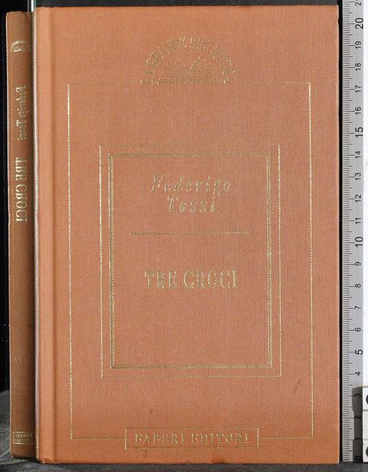 Tre Croci - Federigo Tozzi - copertina