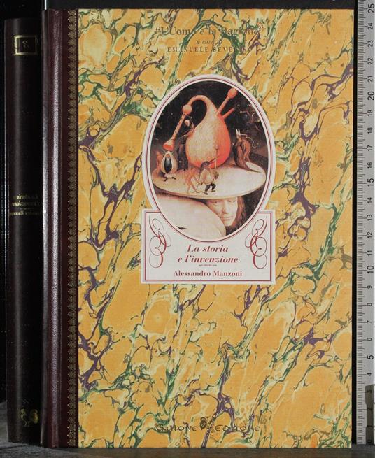 storia e l'invenzione Vol 3 - Alessandro Manzoni - copertina