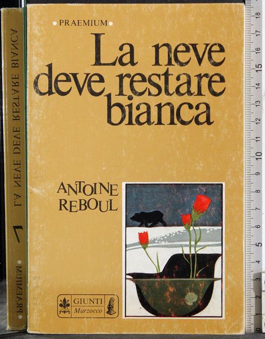 neve deve restare bianca - Antoine Reboul - copertina