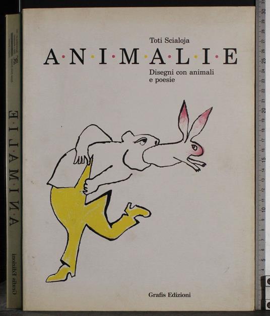Animalie. Disegni con animali e poesie - Toti Scialoja - copertina