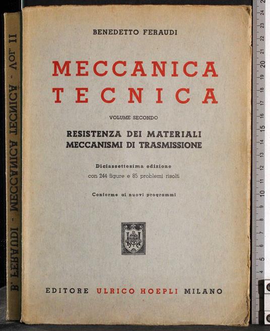 Meccanica tecnica. Vol 2 - Benedetto Feraudi - copertina