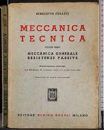 Meccanica tecnica. Vol 1