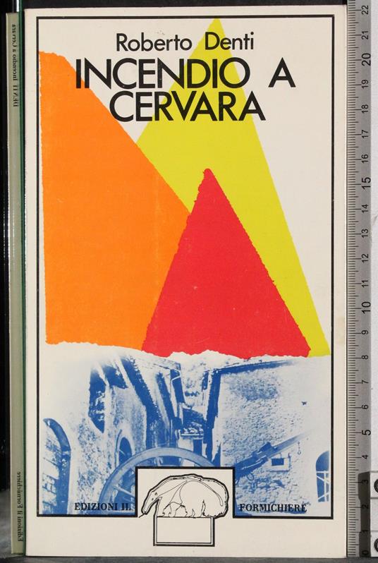 Incendio a Cervara - Roberto Denti - copertina
