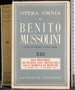 Opera Omnia di Benito Mussolini. Vol XIII